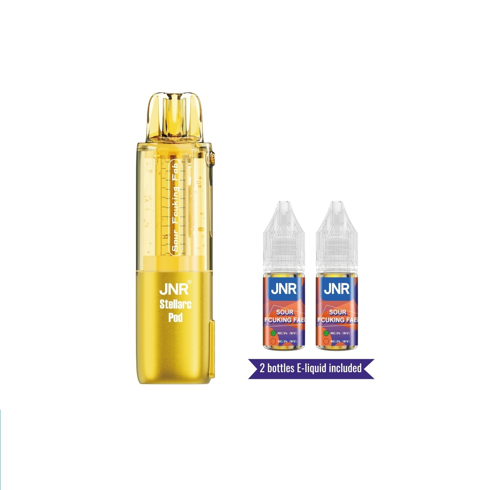 Sour Fcuking Fab Disposable Vape - JNR Stellarc 100K Pod